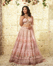 Load image into Gallery viewer, The Paisley Pink Lehenga
