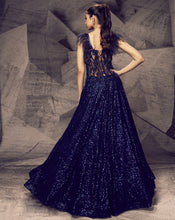 Load image into Gallery viewer, The Shimmering Blue Gown
