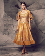 Load image into Gallery viewer, The Anant Genda Short Lehenga