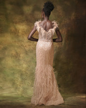 Load image into Gallery viewer, The Feathered Crystal Gown