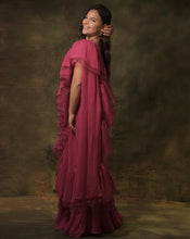 Load image into Gallery viewer, The Pink Zardozi Sari