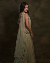 Load image into Gallery viewer, The Celadon Mirror Lehenga
