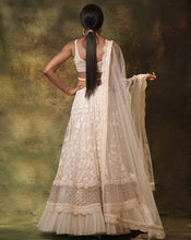 Load image into Gallery viewer, The Floral Pearl Lehenga