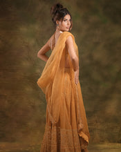 Load image into Gallery viewer, The Mustard Lucknowi Lehenga