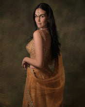 Load image into Gallery viewer, The Anant Embellished Mustard Lehenga