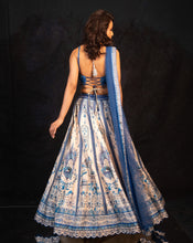 Load image into Gallery viewer, The Neel Mahal Lehenga