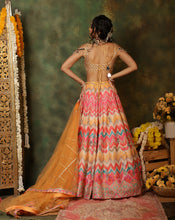 Load image into Gallery viewer, Sheesh Peacock Lehenga Set