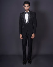 Load image into Gallery viewer, Scatter Embroidered Tuxedo Set