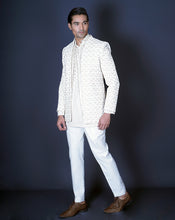Load image into Gallery viewer, Embroidered Jacket Kurta Set