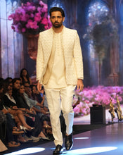 Load image into Gallery viewer, Embroidered Jacket Kurta Set