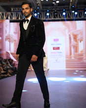 Load image into Gallery viewer, Black Velvet Tuxedo