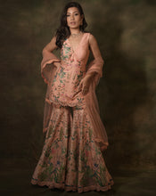 Load image into Gallery viewer, The Celadon Sharara Set