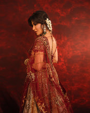 Load image into Gallery viewer, Ruhani Raat Zardosi Lehenga