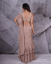 Load image into Gallery viewer, The Spree Ruffle Sari
