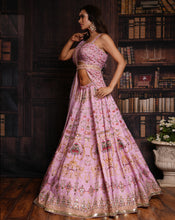 Load image into Gallery viewer, The Embroidered Lilac Paradise