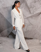 Load image into Gallery viewer, The Elegant Ivory Blazer Set