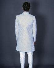 Load image into Gallery viewer, MOF Blue Jacket Bandhgala