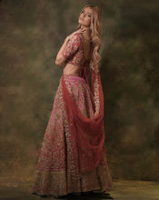 Load image into Gallery viewer, The Ombre Bridal Lehenga