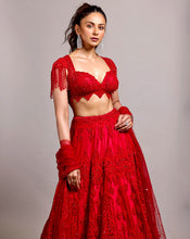 Load image into Gallery viewer, L'élégant Rakul Lehenga