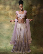 Load image into Gallery viewer, The Spree Lavender Lehenga