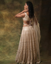 Load image into Gallery viewer, The Spree Ivory Lehenga
