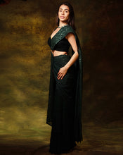 Load and play video in Gallery viewer, The Shimmering sharara sari