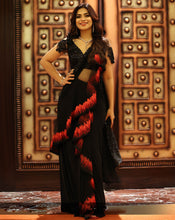 Load image into Gallery viewer, The Cosmic Twirl Sari