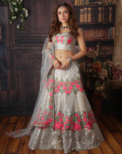 Load image into Gallery viewer, The Paeonia Lehenga