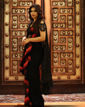 Load image into Gallery viewer, The Cosmic Twirl Sari