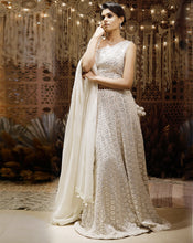 Load image into Gallery viewer, The Ivory Mirror Lehenga