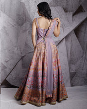 Load image into Gallery viewer, The Lilac Digital Lehenga