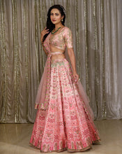 Load image into Gallery viewer, The Pink Mosaic Lehenga