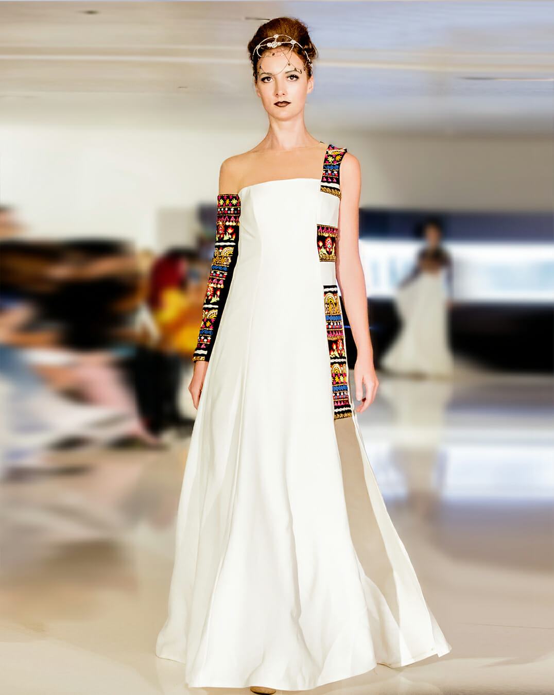 The Vana Chara Strap Gown