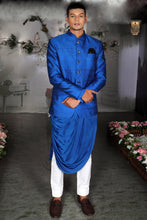 Load image into Gallery viewer, The Kobe Cowl Kurta and Bandhgala - Archana Kochhar India