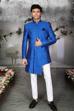 Load image into Gallery viewer, The Asymmetrical Kobaruto Bandhgala - Archana Kochhar India