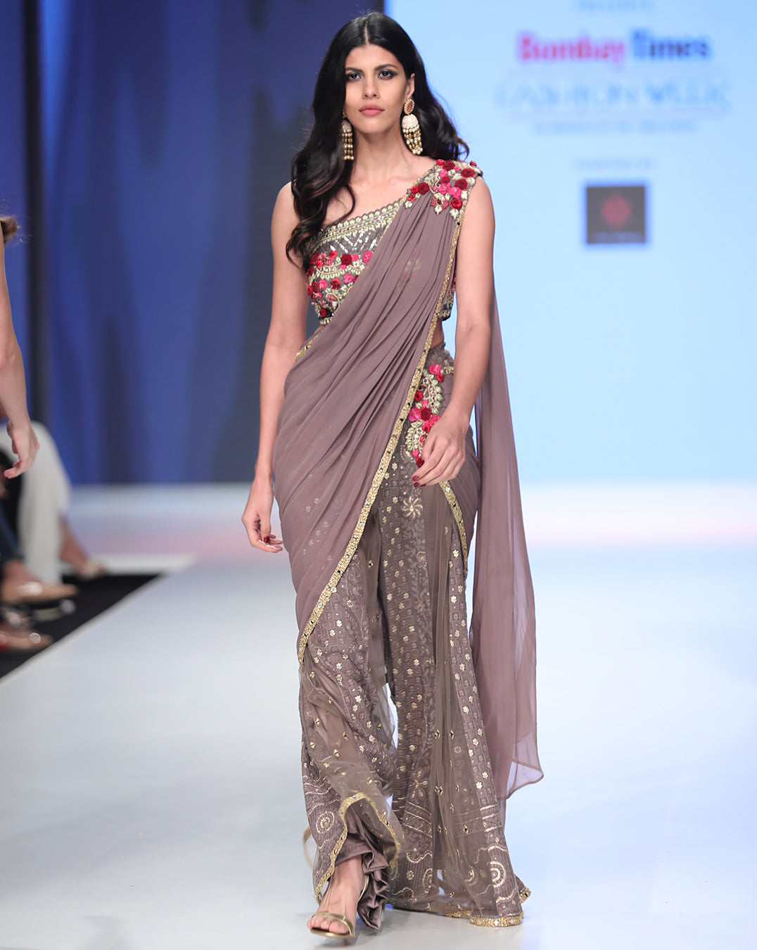 Palazzo saree dress hot sale