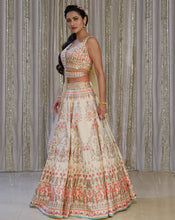 Load image into Gallery viewer, The Floral Mughal Lehenga