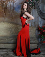 Load image into Gallery viewer, The Red Peplum Gown