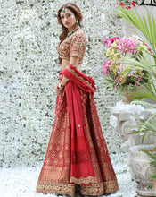 Load image into Gallery viewer, The Brocade Bridal Lehenga