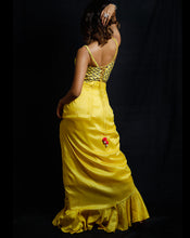 Load image into Gallery viewer, The Phoolon ki Haldi Dhoti Set