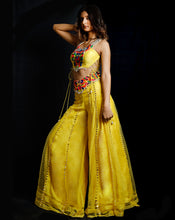 Load image into Gallery viewer, The Phoolon ki Haldi Plazzo Set