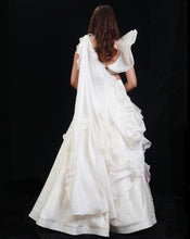 Load image into Gallery viewer, The Synchronized Scintillation Drape Lehenga