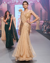Load image into Gallery viewer, The Criss Cross Gold Gown