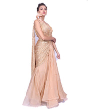 Load image into Gallery viewer, The Criss Cross Gold Gown