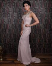 Load image into Gallery viewer, The Nude Zipper Gown