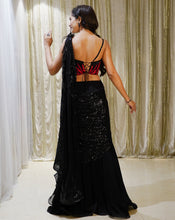 Load image into Gallery viewer, The Cosmic Skirt Sari