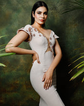 Load image into Gallery viewer, The Floral Nude Gown