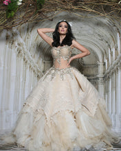 Load image into Gallery viewer, Elegant Embroidered Ballgown - Archana Kochhar India