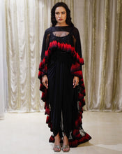 Load image into Gallery viewer, The Cosmic Dhoti Cape Set