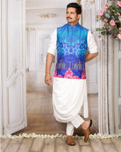 Load image into Gallery viewer, The Kovaltio Cowl Kurta and Kapu Bandi - Archana Kochhar India
